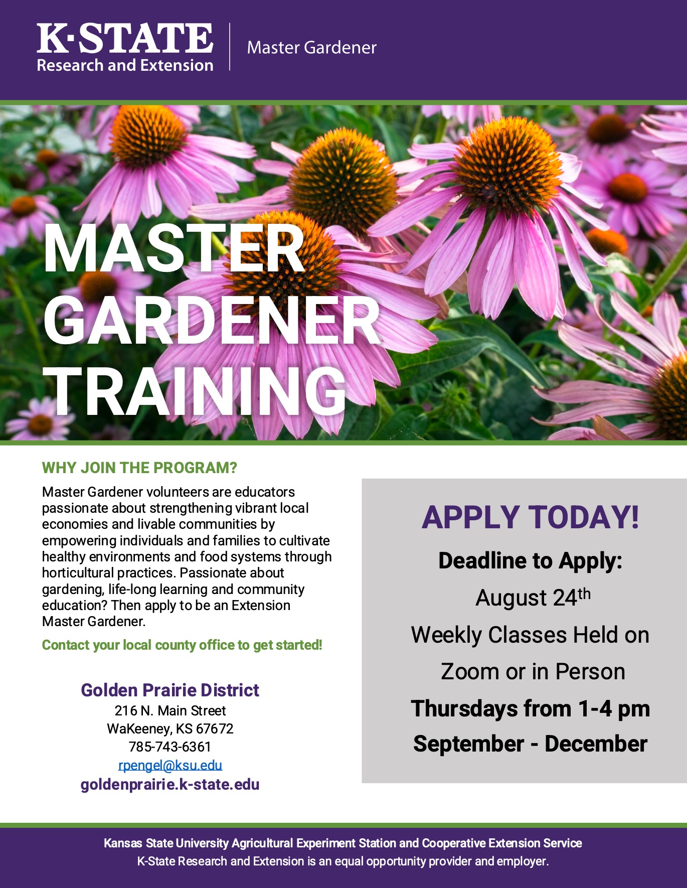 Master Gardener Flyer